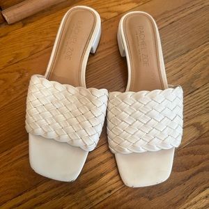 Rachel Zoe White Heeled Sandal